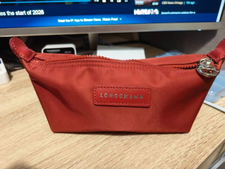 อื่นๆ ไม่ระบุ แดง กระเป๋าใส่เครื่องสำอาง Longchamp แท้