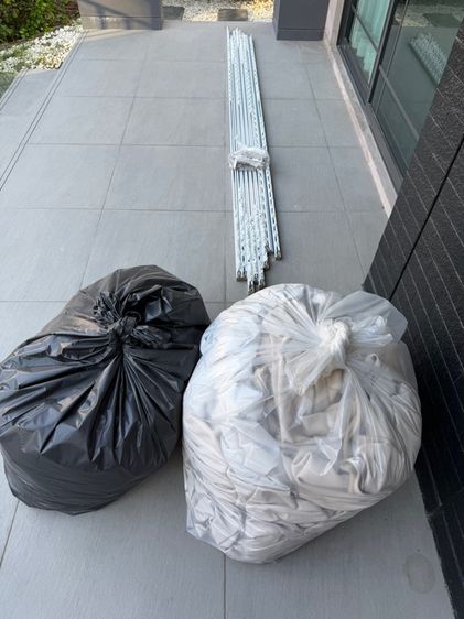 ม่านลอนรางเทป ม่านโปร่ง แยกกลาง 4 จุด รูปที่ 3