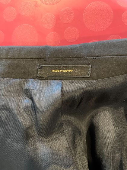 Massimo Dutti สูทผู้ชาย สีดำ Super 120’s Wool ผ้าอิตาลี มือสองสภาพดี รูปที่ 5