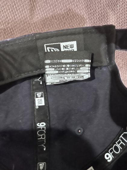 หมวก New ERA สีน้ำเงิน ลายฟอก สภาพใหม่ ซื้อมาใส่นิดเดียว ไม่ชอบ รูปที่ 8