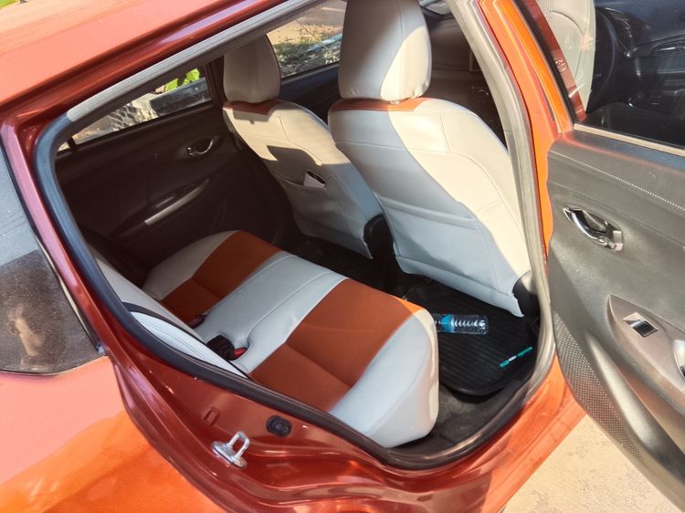 Toyota Yaris ATIV 2014 1.2 J Eco Sedan เบนซิน เกียร์อัตโนมัติ ส้ม รูปที่ 2