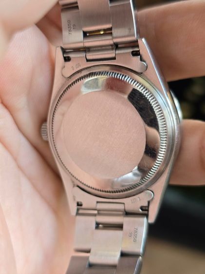 นาฬิกา Rolex Air King Precision Black Dial Ref.14010 หน้าปัดดำ  รูปที่ 7