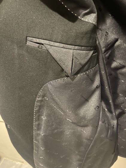 Pierre Cardin สูทผู้ชาย สีดำ ไซซ์ L มือสองสภาพดี ใส่ออกงาน ทำงาน รูปที่ 3