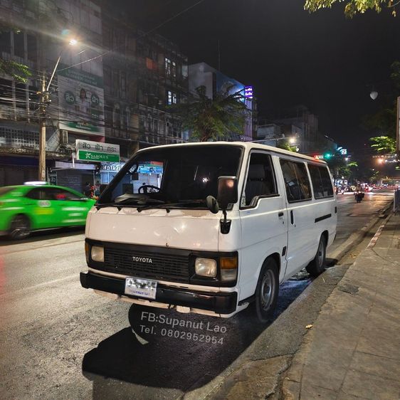 Toyota รุ่นอื่นๆ 1988 รุ่นย่อยอื่นๆ Van ดีเซล ไม่ติดแก๊ส เกียร์ธรรมดา ขาว รูปที่ 2