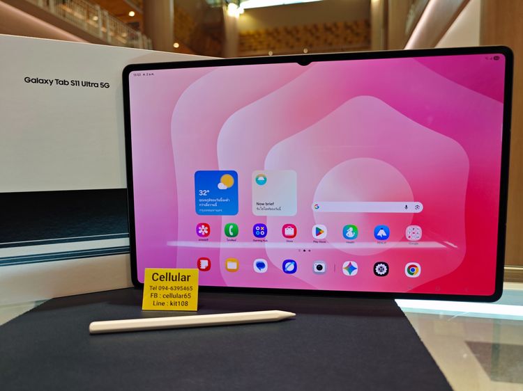 (ติดจอง)Samsung Tab S11 Ultra 5G 256GB ประกันศูนย์เกือบปี สวยไร้รอย ครบกล่อง รูปที่ 2