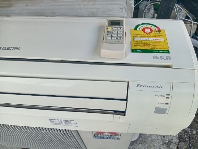 แอร์มิตซูบิชิ electric ตัว standard econo ขนาด 18000 BTU เบอร์ 5 น้ำยา 32 สภาพดี ประกันทุกชิ้นส่วน 1 ปีฟรีค่าติดตั้ง รูปที่ 2