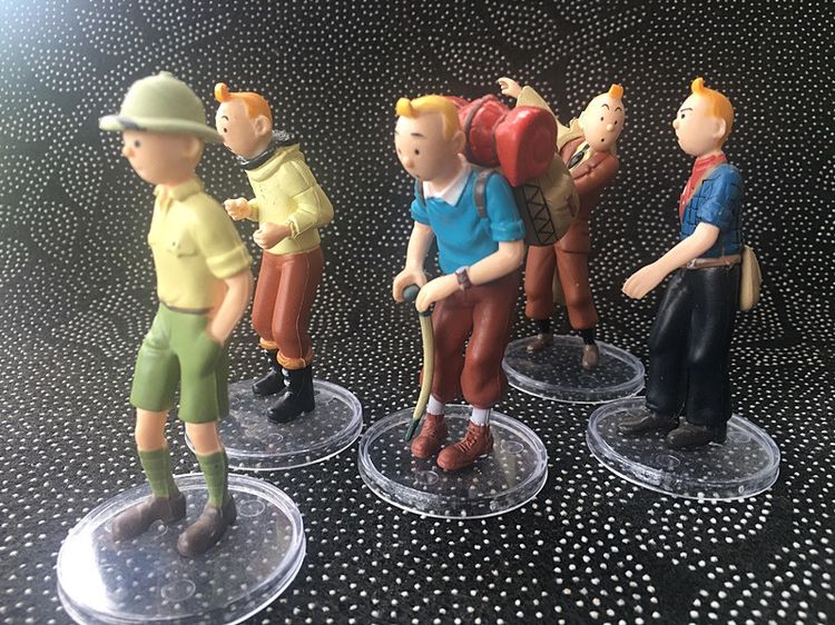 โมเดล Tin Tin จากการ์ตูนดังของเบลเยี่ยม The Adventure of Tin Tin  รูปที่ 6