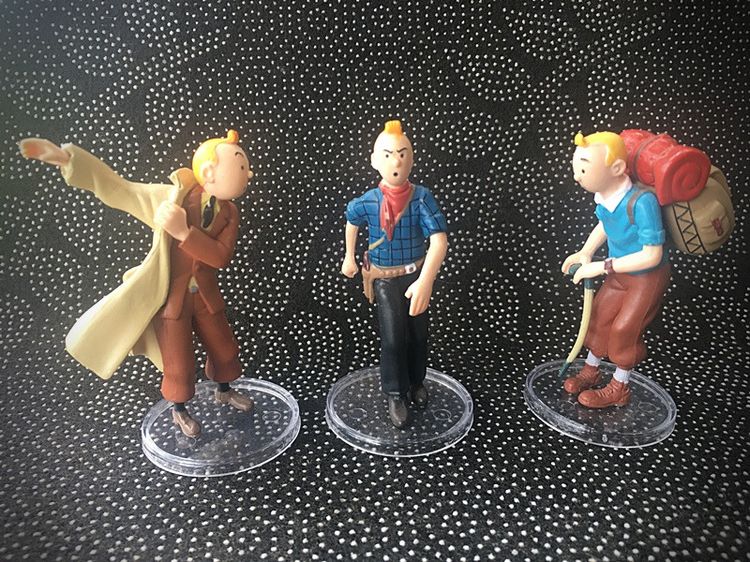 โมเดล Tin Tin จากการ์ตูนดังของเบลเยี่ยม The Adventure of Tin Tin  รูปที่ 3