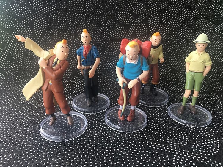 โมเดล Tin Tin จากการ์ตูนดังของเบลเยี่ยม The Adventure of Tin Tin 