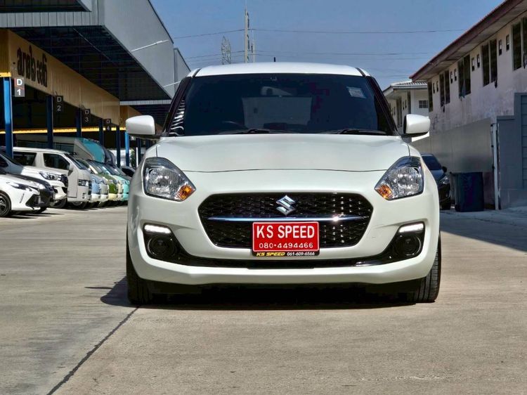 Suzuki Swift 2021 1.2 GL Plus Sedan เบนซิน ไม่ติดแก๊ส เกียร์อัตโนมัติ ขาว รูปที่ 2