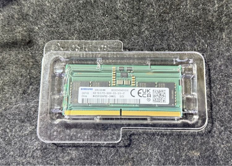 Samsung DDR5 RAM 8GB DDR5 5600MHz PC5-44800S 1.1V หน่วยความจําแล็ปท็อปโน้ตบุ๊ค SODIMM RAM 