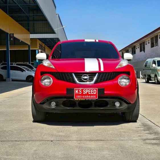 Nissan Juke 2014 1.6 V Utility-car เบนซิน ไม่ติดแก๊ส เกียร์อัตโนมัติ แดง รูปที่ 2
