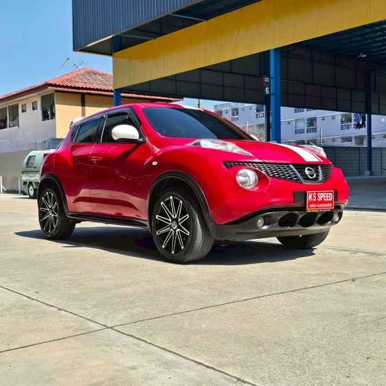 Nissan Juke 2014 1.6 V Utility-car เบนซิน ไม่ติดแก๊ส เกียร์อัตโนมัติ แดง รูปที่ 3