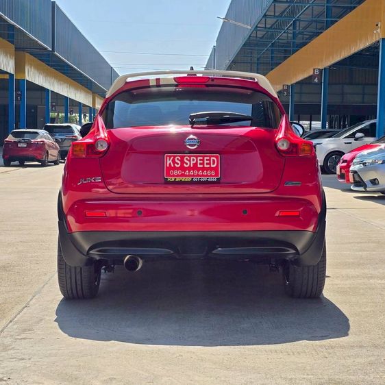 Nissan Juke 2014 1.6 V Utility-car เบนซิน ไม่ติดแก๊ส เกียร์อัตโนมัติ แดง รูปที่ 4