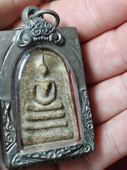 พระสมเด็จวัดระฆังพิมพ์ใหญ่พร้อมตลับเงินบุนนาค รูปที่ 4