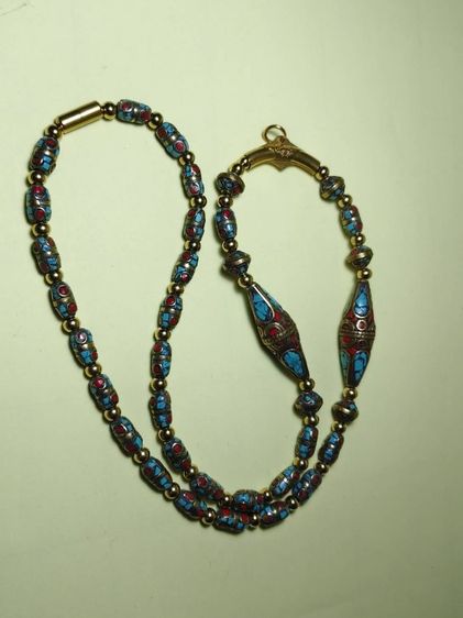 สร้อยคอลูกปัดธิเบตความยาว 32 cm รูปที่ 2