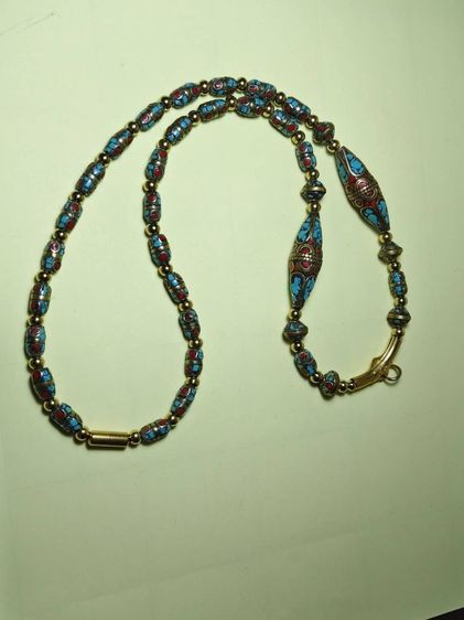 สร้อยคอลูกปัดธิเบตความยาว 32 cm รูปที่ 3