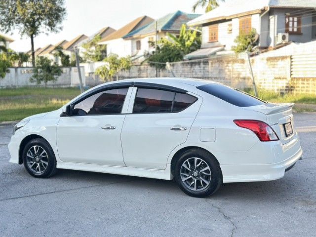Nissan Almera 2019 1.2 E Sportech Sedan เบนซิน ไม่ติดแก๊ส เกียร์อัตโนมัติ ขาว รูปที่ 4