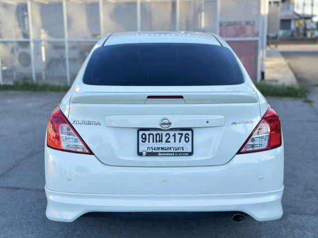 Nissan Almera 2019 1.2 E Sportech Sedan เบนซิน ไม่ติดแก๊ส เกียร์อัตโนมัติ ขาว รูปที่ 3