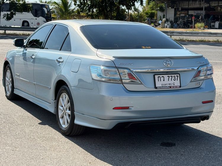Toyota Camry 2011 2.4 Hybrid Sedan ไฮบริด ไม่ติดแก๊ส เกียร์อัตโนมัติ ฟ้า รูปที่ 3