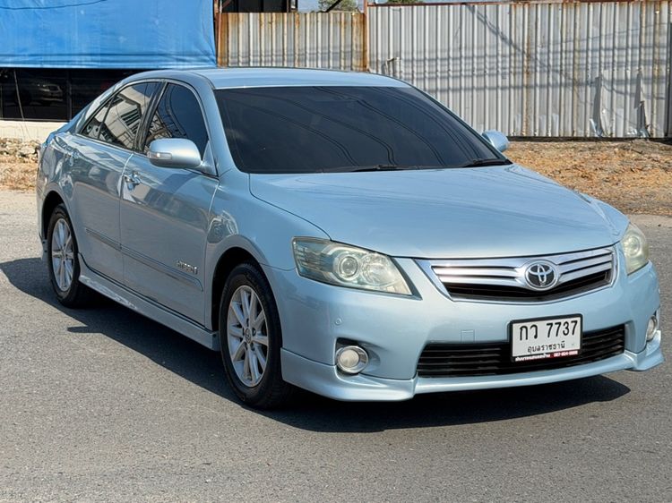 Toyota Camry 2011 2.4 Hybrid Sedan ไฮบริด ไม่ติดแก๊ส เกียร์อัตโนมัติ ฟ้า รูปที่ 2