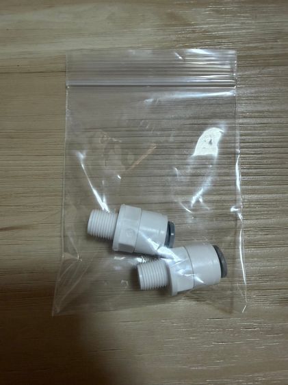ข้อต่อ ข้อต่อเครื่องกรองน้ำ RO RO เกลียวนอก 6.5 mm 10 mm water system 2ชิ้น รูปที่ 3