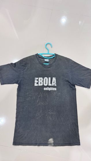ดำ M Ebola T-shirts 