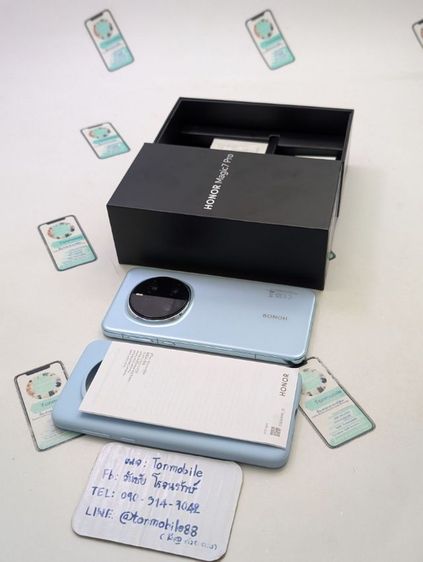 ขาย เทิร์น Honor Magic 7 Pro ศูนย์ไทย สภาพใหม่เอี่ยม ประกันเหลือ อุปกรณ์แท้ครบยกกล่อง เพียง 16,990 บาท เท่านั้น ครับ 