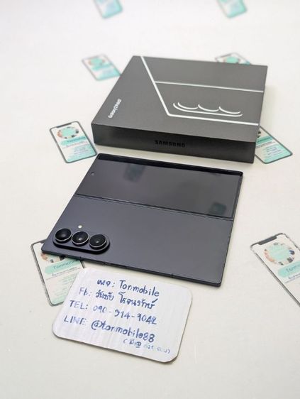ขาย เทิร์น Samsung Galaxy Z Fold 7 256 Gb Black ศูนย์ไทย สภาพสวย อุปกรณ์ครบยกกล่อง มี Samsung Care Plus ถึงปี 70 เพียง 38,590 บาท ครับ รูปที่ 2