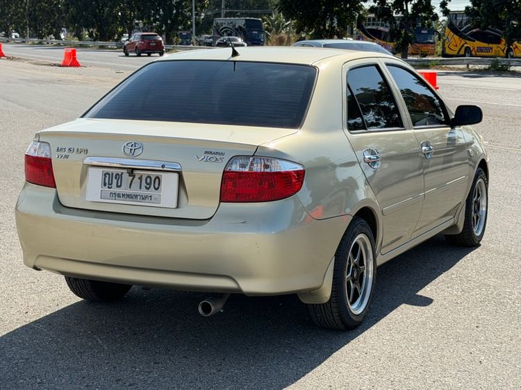 Toyota Vios 2004 1.5 S Sedan เบนซิน LPG เกียร์อัตโนมัติ น้ำตาล รูปที่ 4