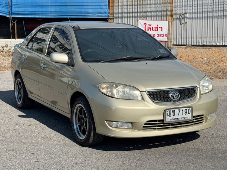 Toyota Vios 2004 1.5 S Sedan เบนซิน LPG เกียร์อัตโนมัติ น้ำตาล รูปที่ 2