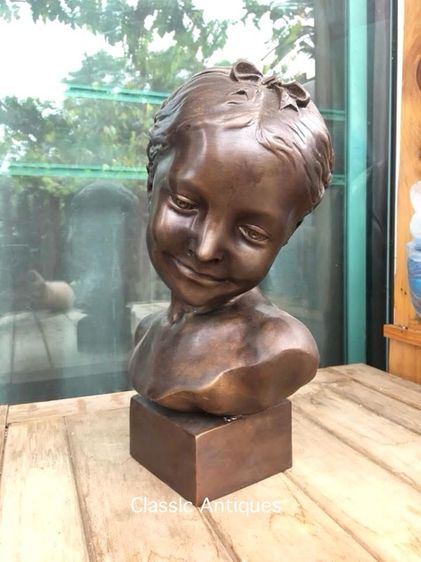 รูปปั้น เด็กทองเหลืองสะสม รูปที่ 3