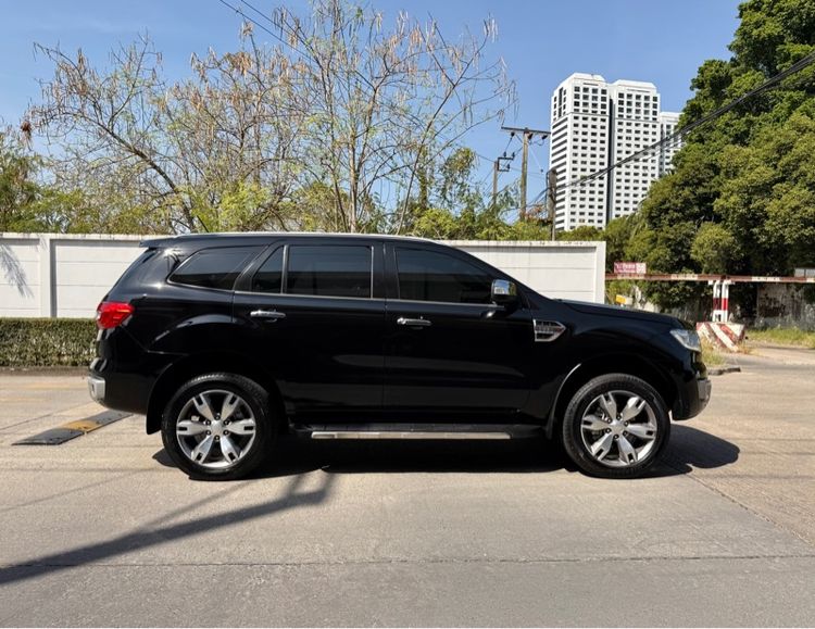 Ford Everest 2018 3.2 Titanium Plus 4WD Utility-car ดีเซล ไม่ติดแก๊ส เกียร์อัตโนมัติ ดำ รูปที่ 2