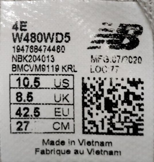 New Balance 42.0 26.5 แท้ มือสอง (มปผทส) รูปที่ 13