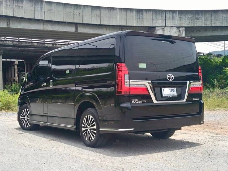 Toyota Majesty 2020 2.8 Grand Van ดีเซล ไม่ติดแก๊ส เกียร์อัตโนมัติ ดำ รูปที่ 2