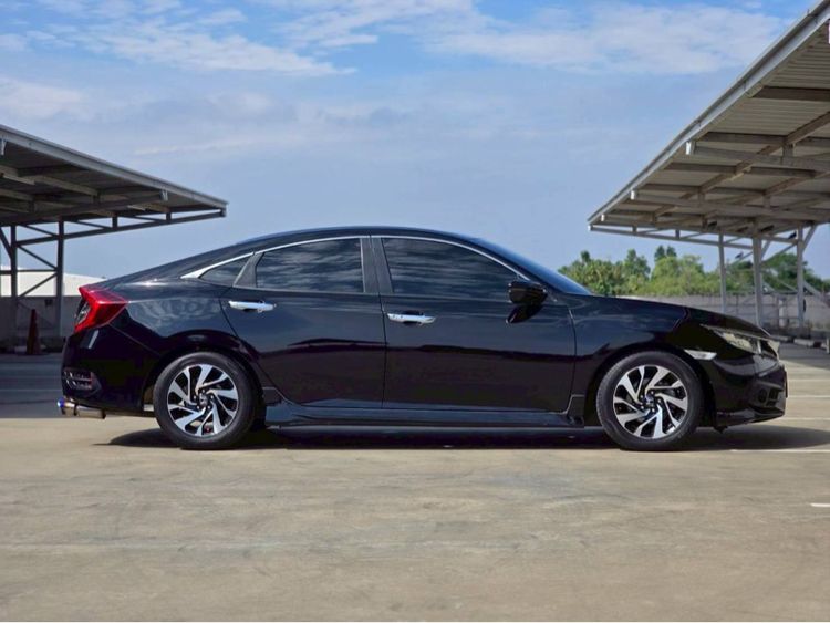 Honda Civic 2017 1.8 EL i-VTEC Sedan เบนซิน ไม่ติดแก๊ส เกียร์อัตโนมัติ ดำ รูปที่ 3