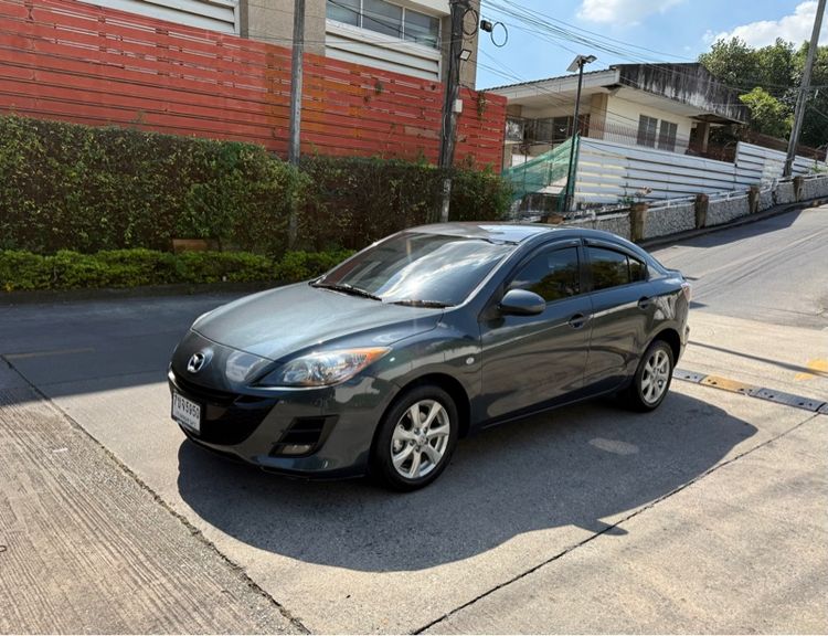 Mazda Mazda3 2013 1.6 Spirit Sports Sedan เบนซิน ไม่ติดแก๊ส เกียร์อัตโนมัติ เทา
