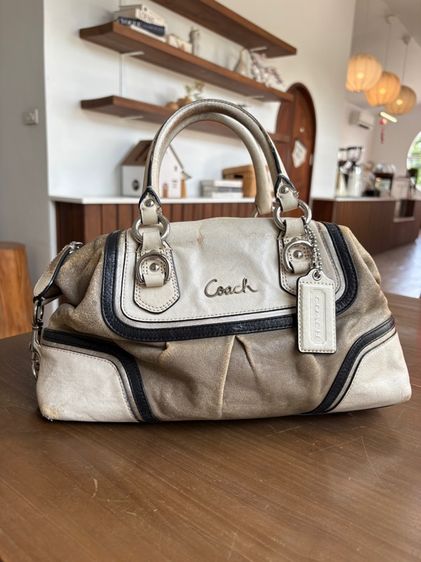 หญิง น้ำตาล กระเป๋า Coach vintage มือสอง