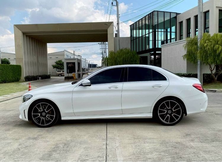 Mercedes-Benz C-Class 2020 C220 Sedan ดีเซล ไม่ติดแก๊ส เกียร์อัตโนมัติ ขาว รูปที่ 4