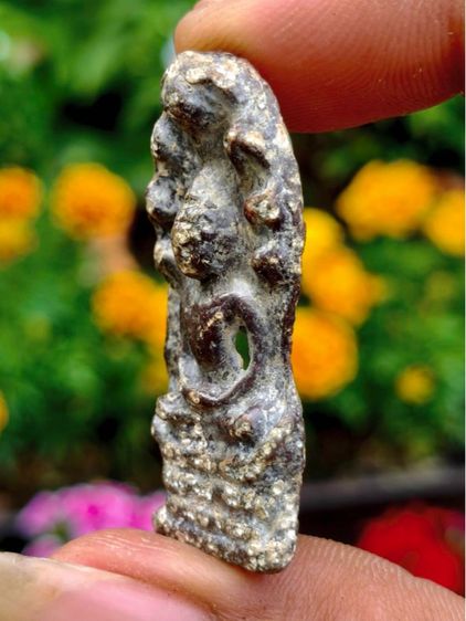 พระนาคปรก กรุวัดพระศรีรัตนมหาธาตุ ลพบุรี สนิมแดง  รูปที่ 3