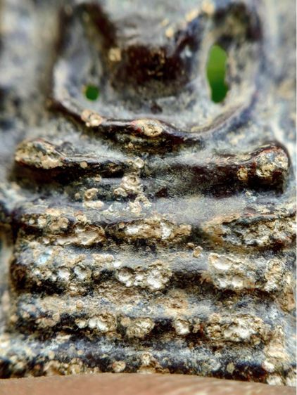 พระนาคปรก กรุวัดพระศรีรัตนมหาธาตุ ลพบุรี สนิมแดง  รูปที่ 6