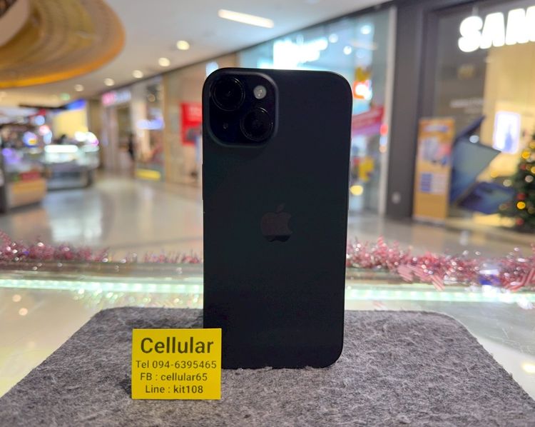 iPhone 15 128GB Batt98 Black สภาพสวย เครื่องไทย 
