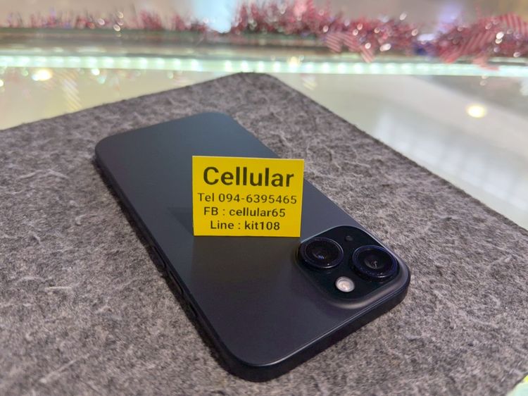 iPhone 15 128GB Batt98 Black สภาพสวย เครื่องไทย  รูปที่ 8