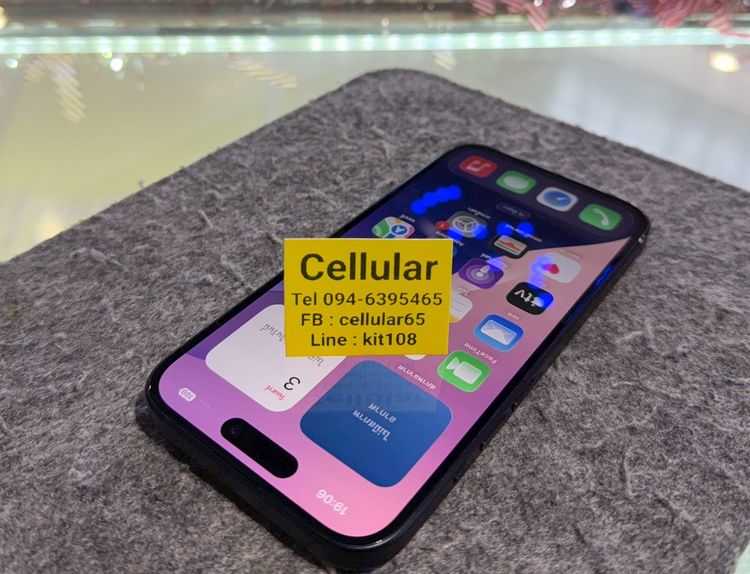 iPhone 15 128GB Batt98 Black สภาพสวย เครื่องไทย  รูปที่ 6