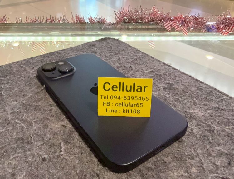 iPhone 15 128GB Batt98 Black สภาพสวย เครื่องไทย  รูปที่ 10