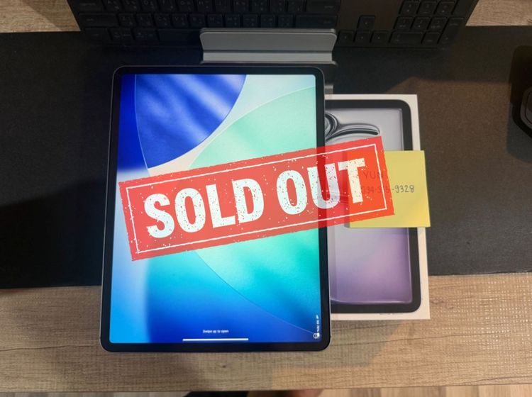 (Sold Out) iPad Air M2 13” 256 GB ประกัน AppleCarePlus ถึงเดือน 6 ปี 2569