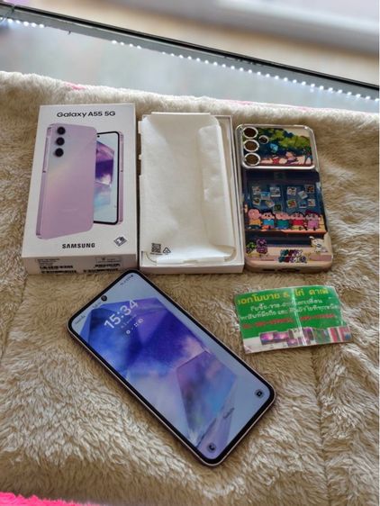 Samsung Galaxy A55 (12 256GB) Light Violet (5G)