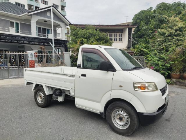 Suzuki Carry 2010 1.6 Pickup เบนซิน ไม่ติดแก๊ส เกียร์ธรรมดา ขาว รูปที่ 3