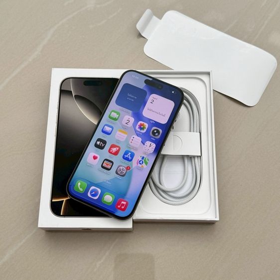 iPhone 16 Pro 128g สีธรรมชาติ สภาพสวยมาก รูปที่ 2