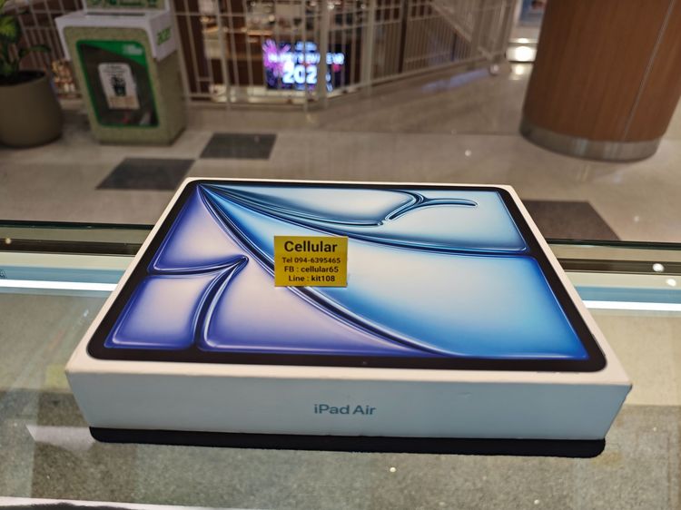 iPad Air7 13 M3 256GB WiFi เครื่องใหม่ มือ1 ประกันศูนย์ไทย1ปี รูปที่ 8